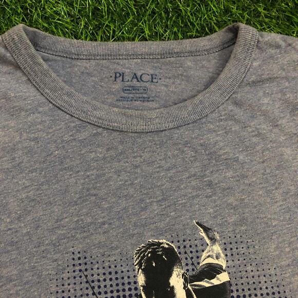 Grey ‘Goals’ Soccer Graphic Tee - Picture 3 of 3